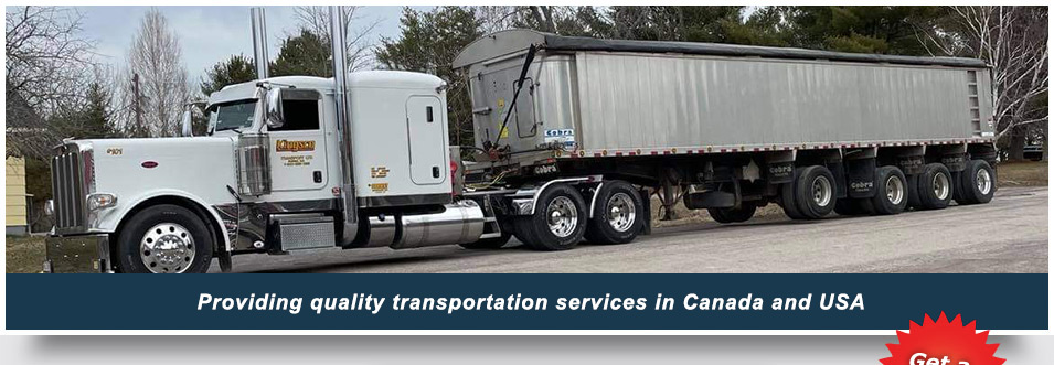 Providing quality transportation services in Canada and USA